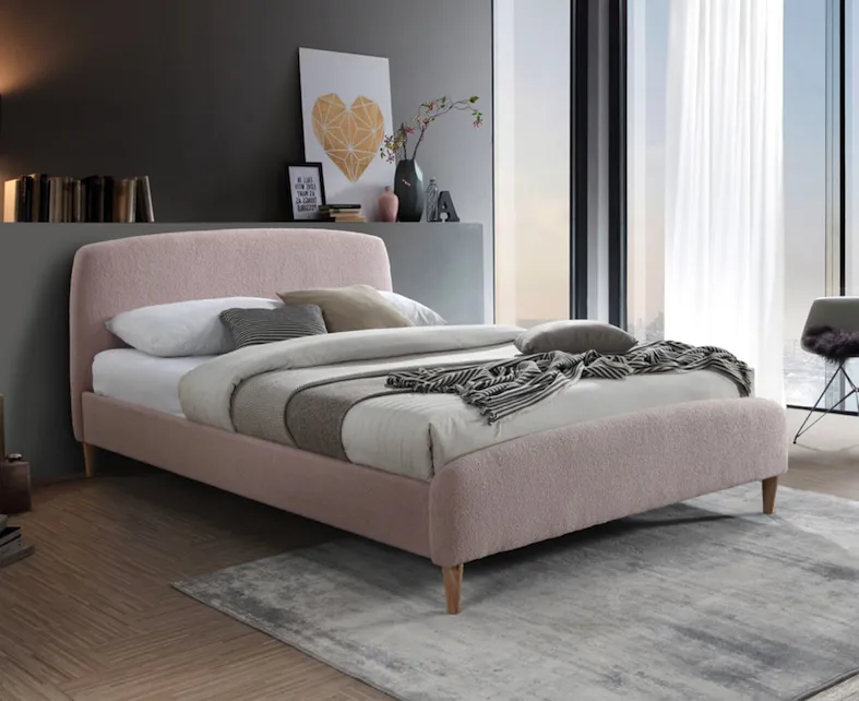 Treviso Pink Bed Frame